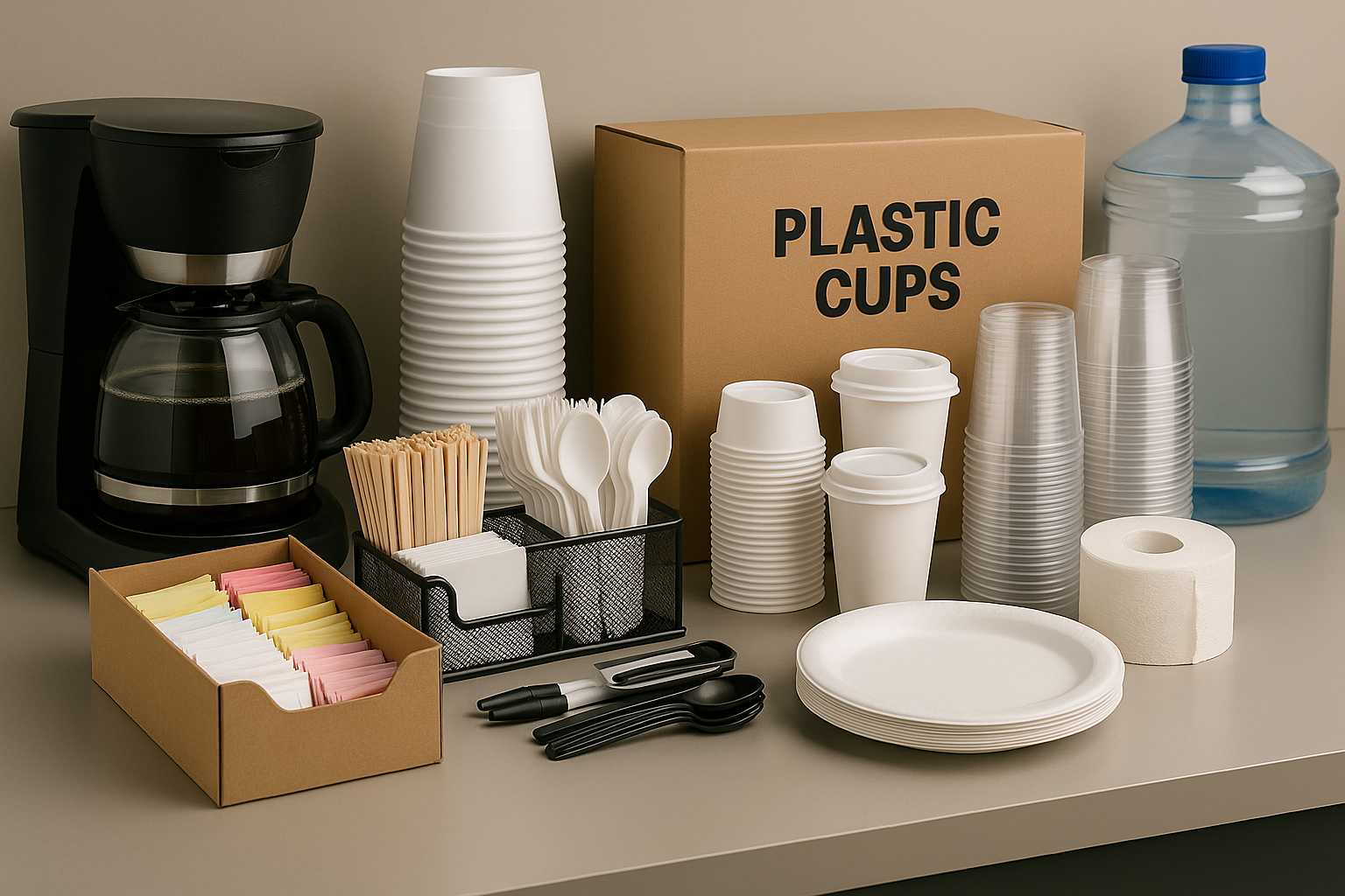 Office breakroom supplies